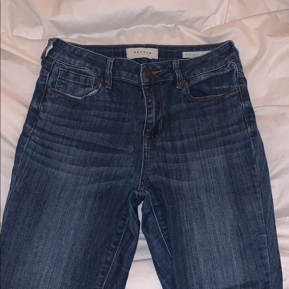 PACSUN dark wash skinny jeans - Picture 2 of 3